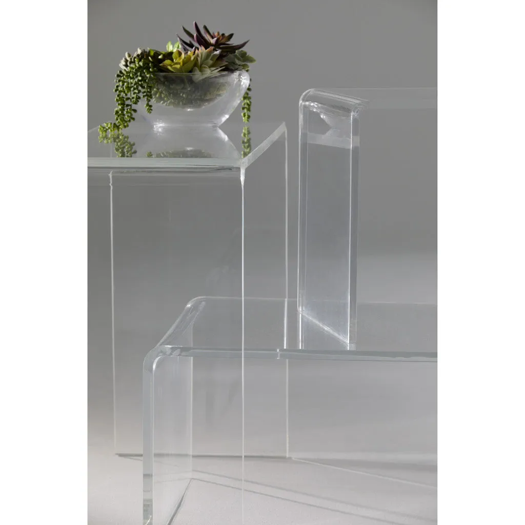 40 Clear Acrylic Sled Console Table