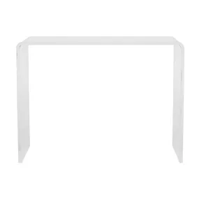 40 Clear Acrylic Sled Console Table