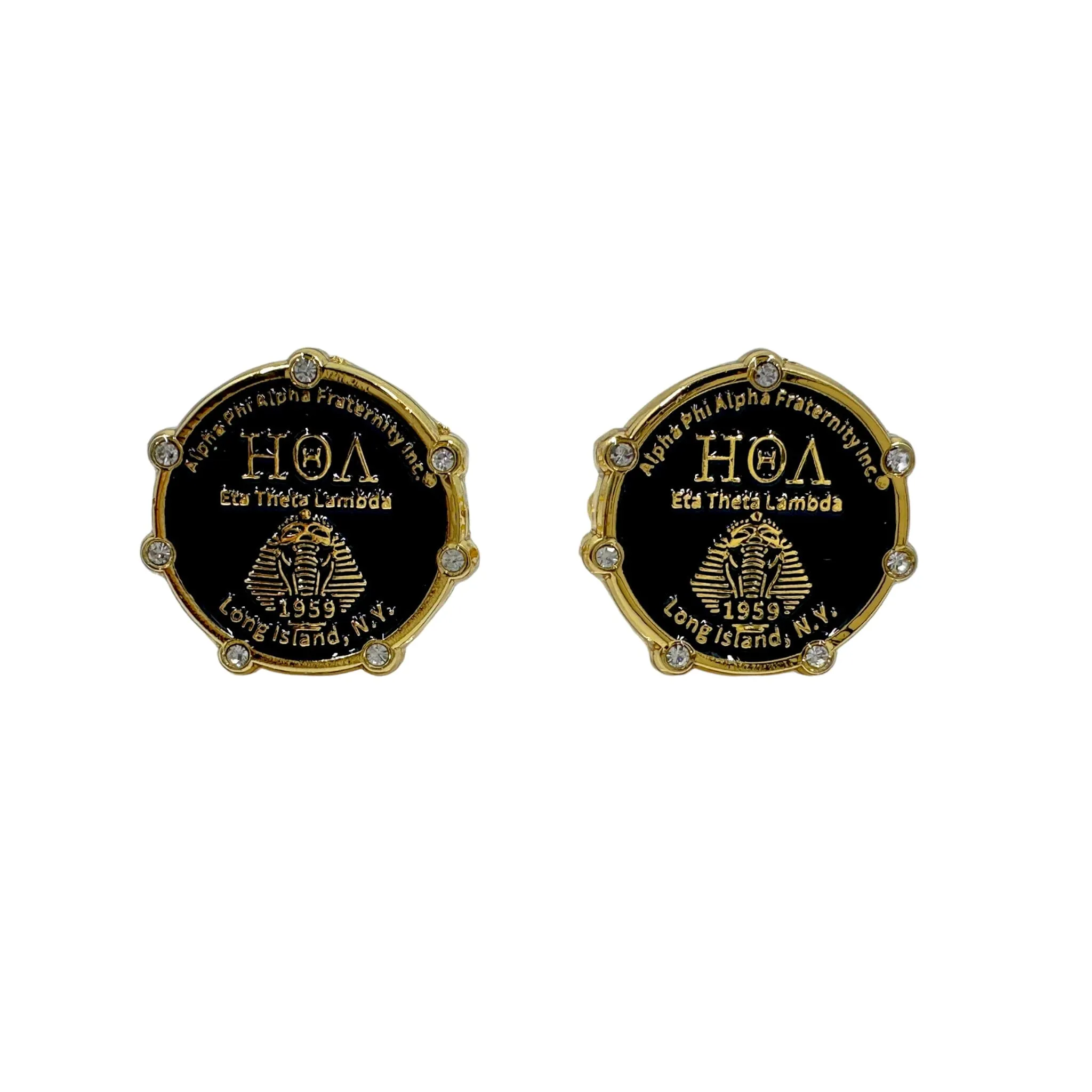 Alpha Phi Alpha Custom Chapter Cufflinks