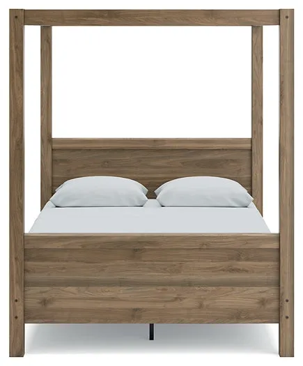 Ashley Express - Aprilyn Queen Canopy Bed with Dresser