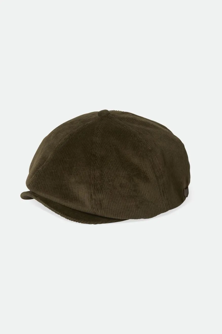 Brood Newsboy Cap - Moss Green