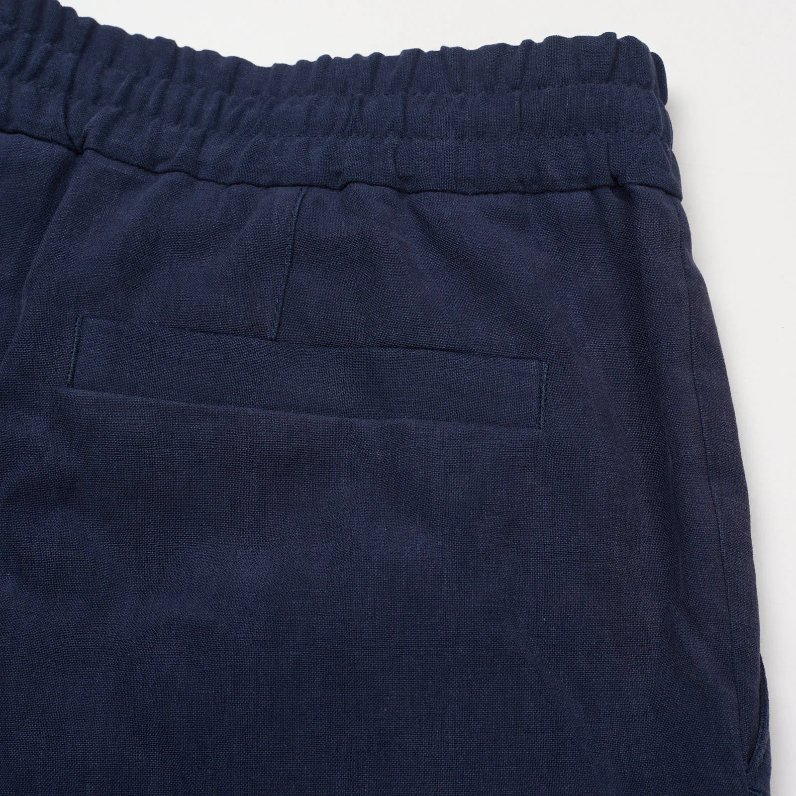 BRUNELLO CUCINELLI Blue Linen Bermuda Shorts EU 50 NEW US 34