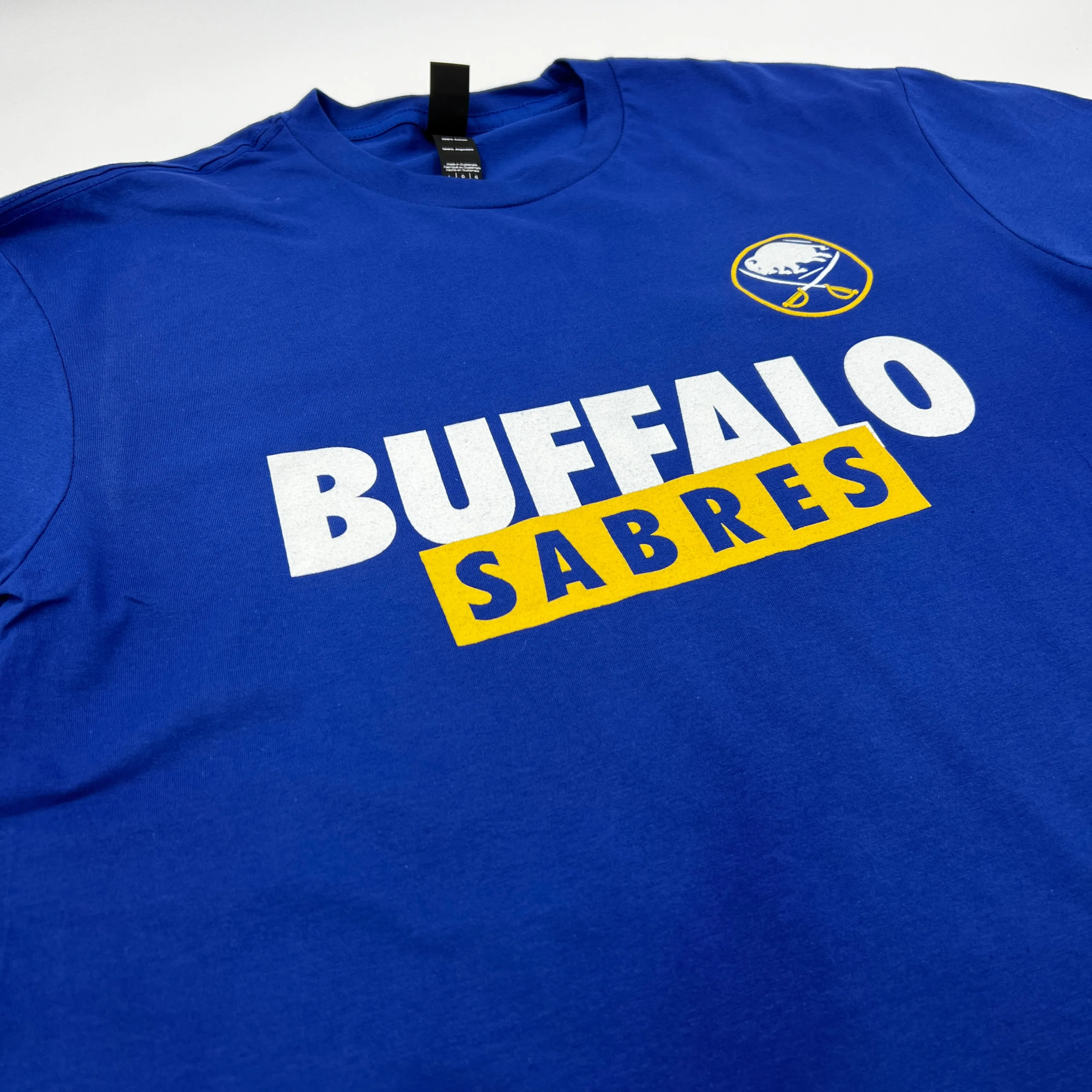 Buffalo Sabres Royal Blue Short Sleeve Shirt