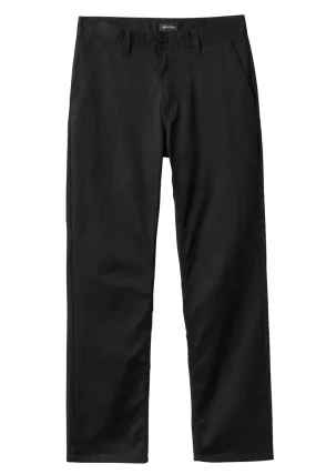 CHOICE CHINO REGULAR PANT - BLACK