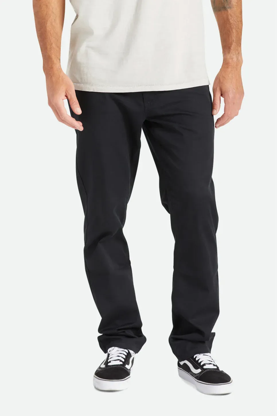 CHOICE CHINO REGULAR PANT - BLACK