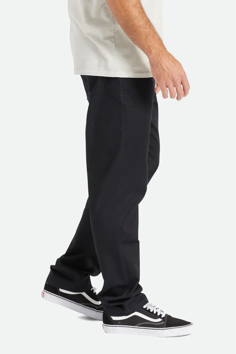 CHOICE CHINO REGULAR PANT - BLACK