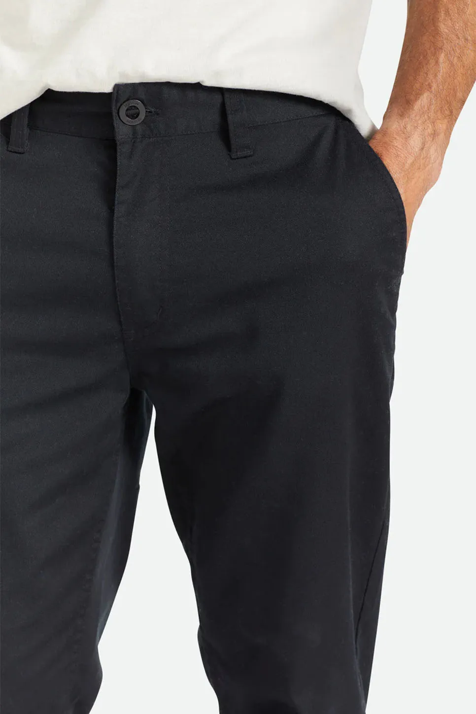 CHOICE CHINO REGULAR PANT - BLACK