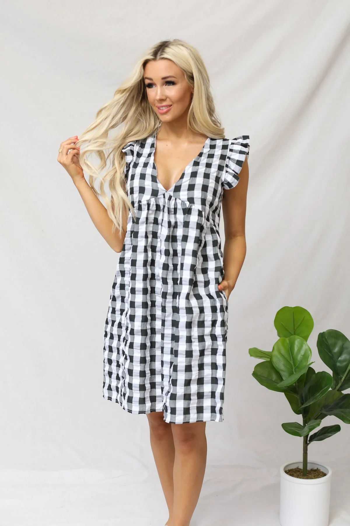 Coastal Living Gingham Dress