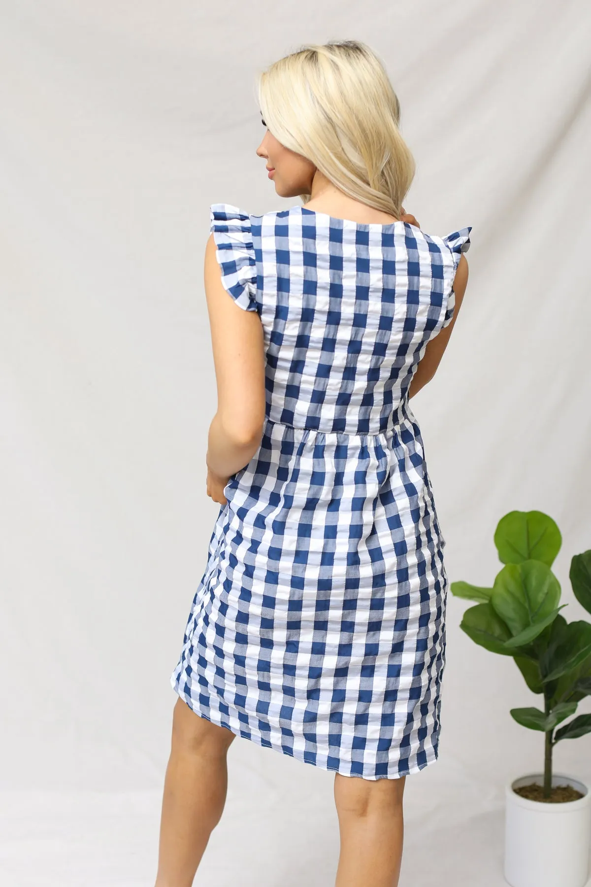 Coastal Living Gingham Dress