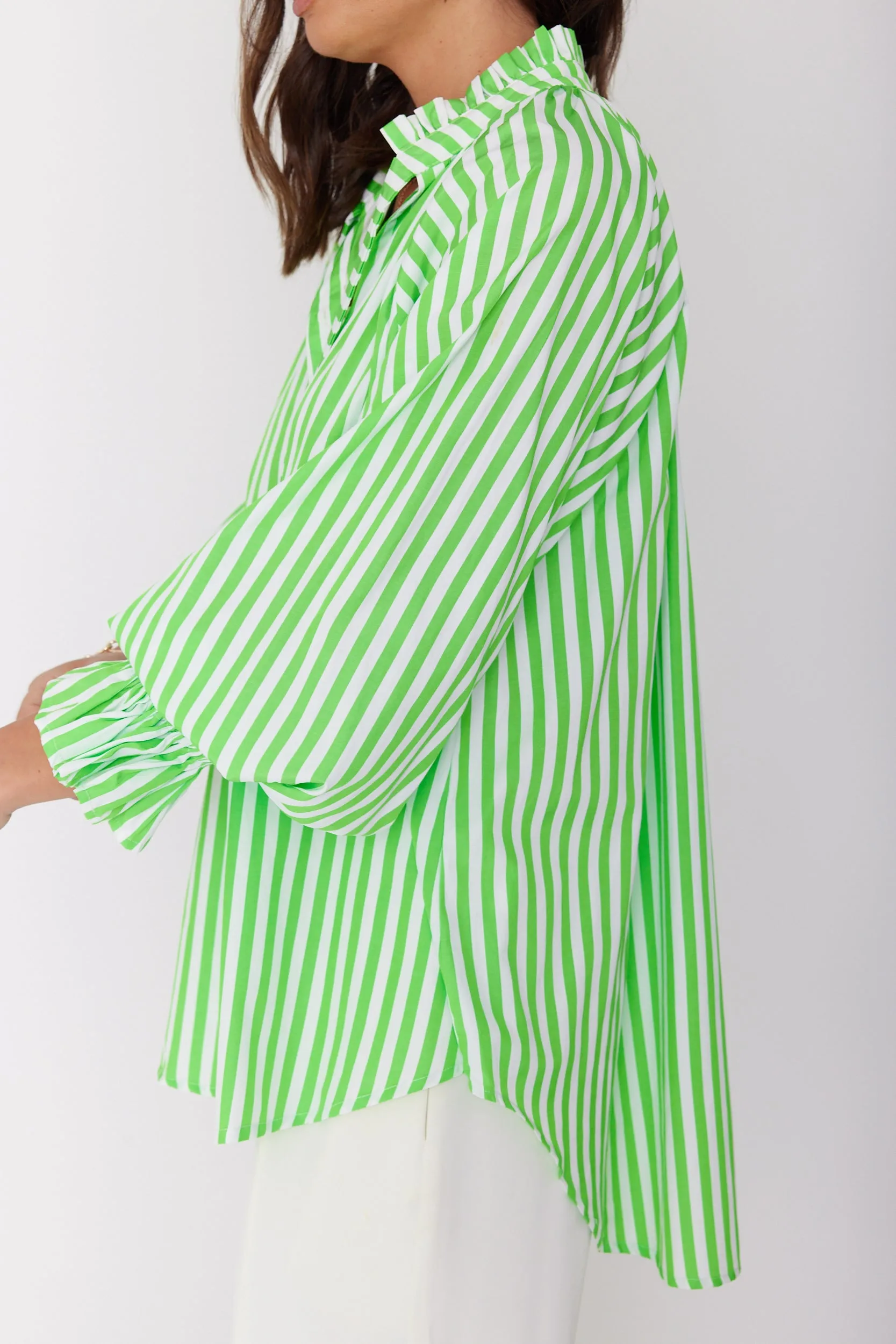 DANILL Lime Stripe