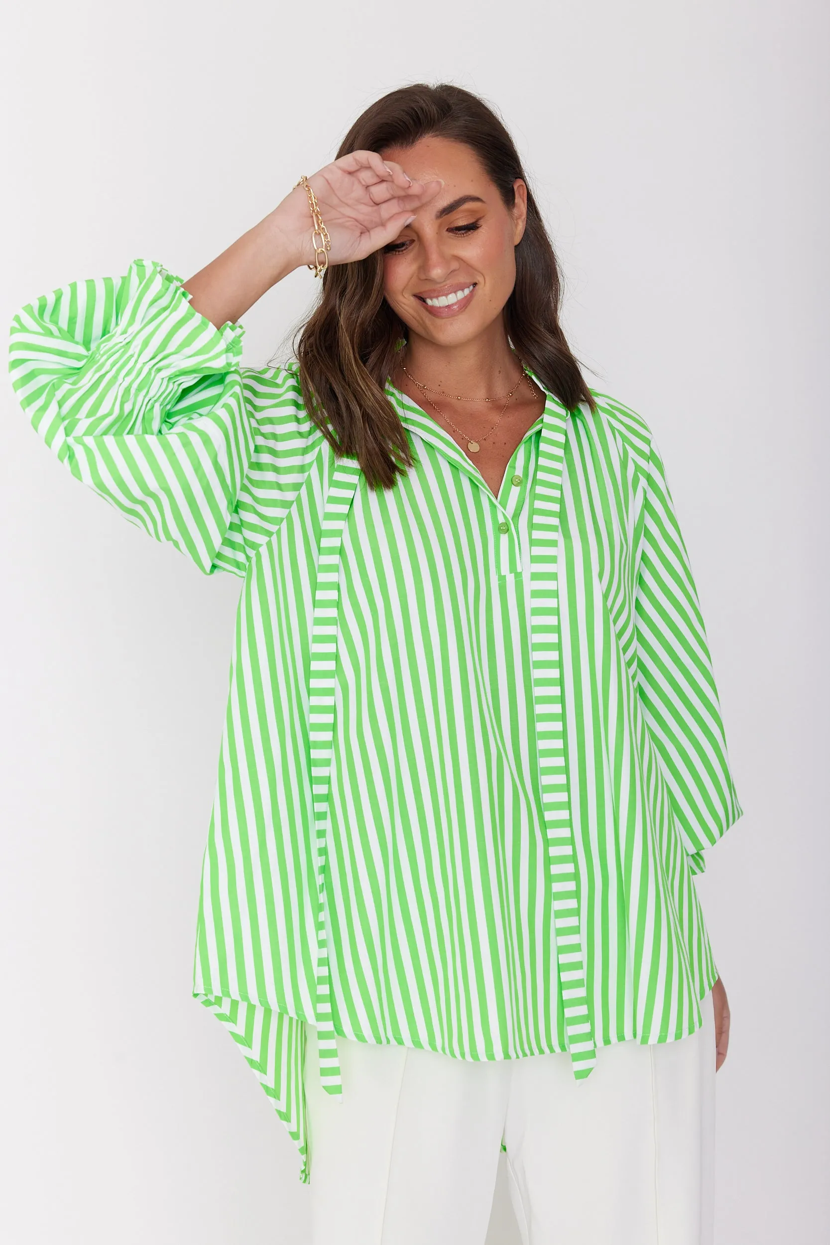 DANILL Lime Stripe