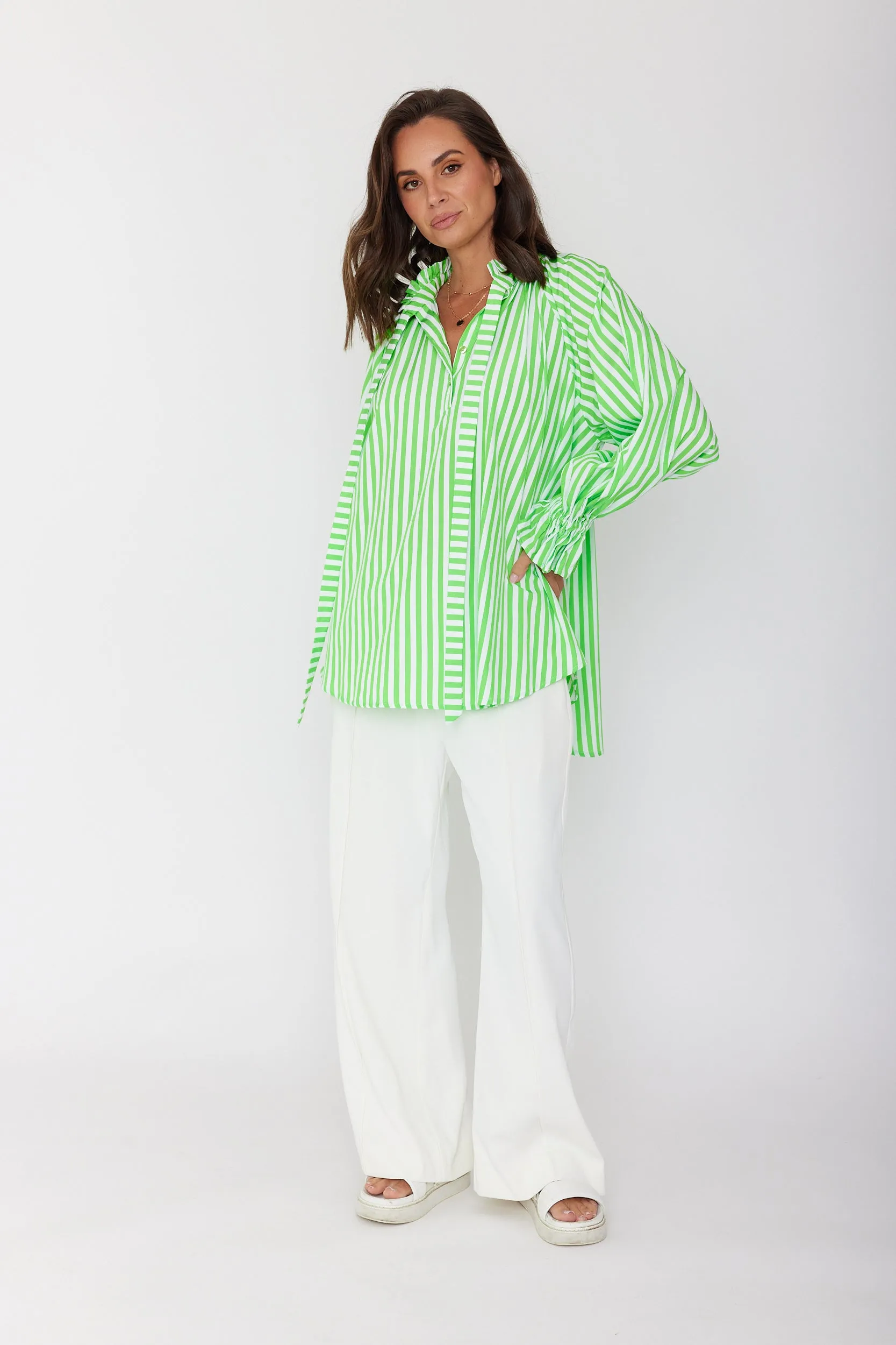 DANILL Lime Stripe