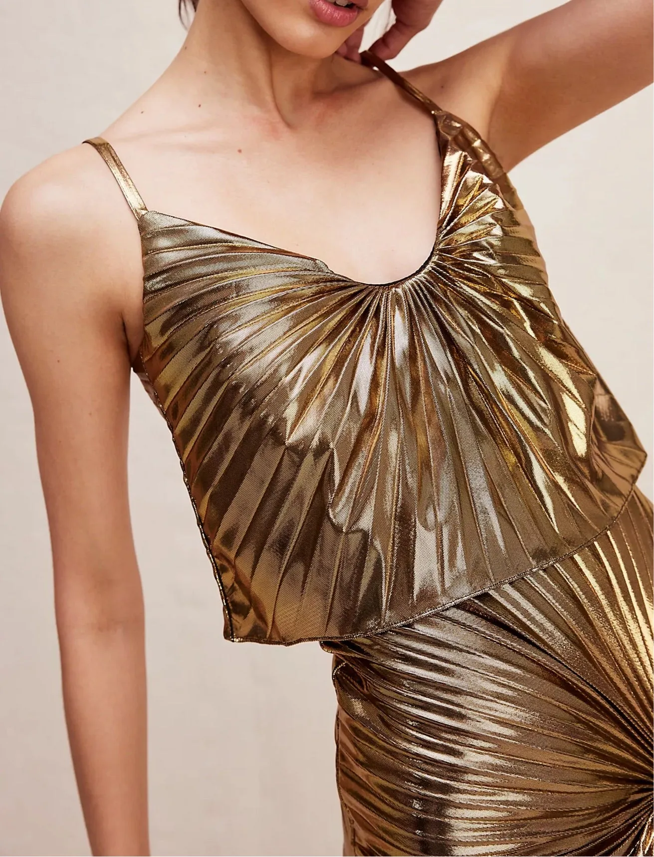 Dazed Dress Metallic