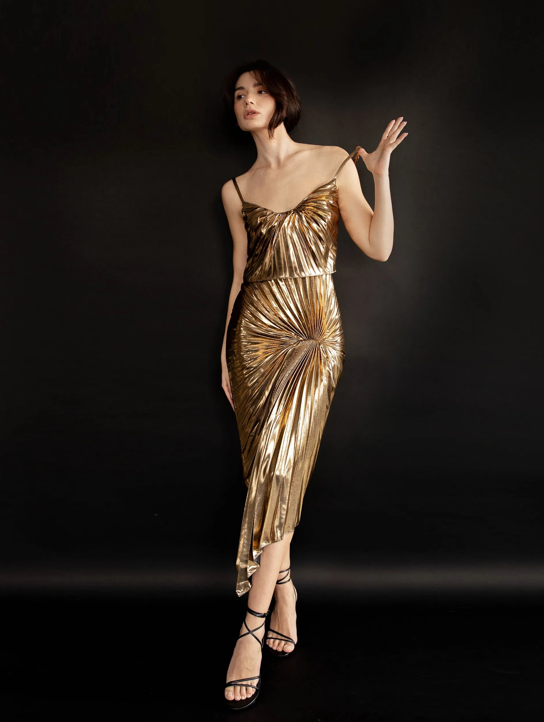 Dazed Dress Metallic