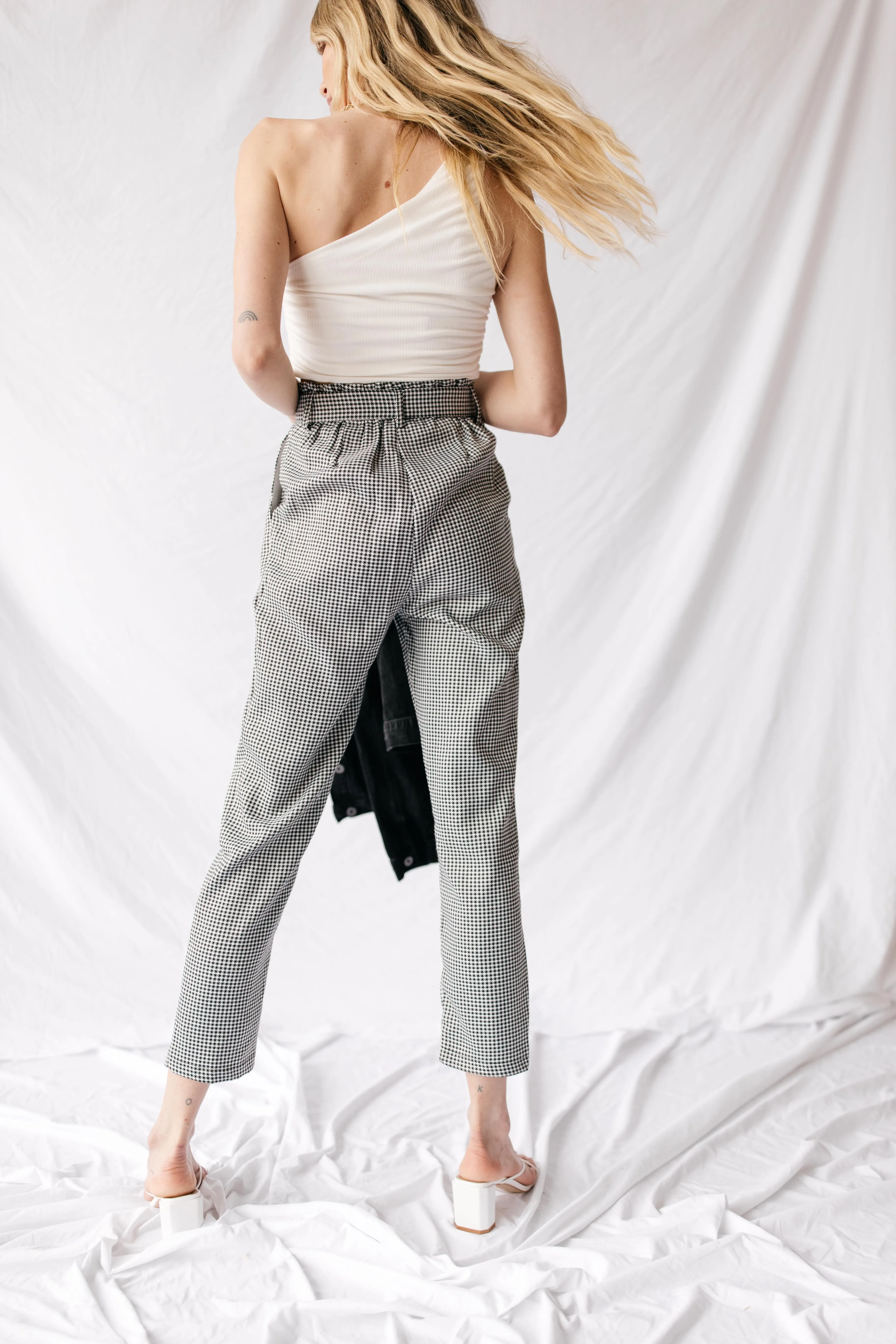 Gracie Paper-Bag Trouser Pant