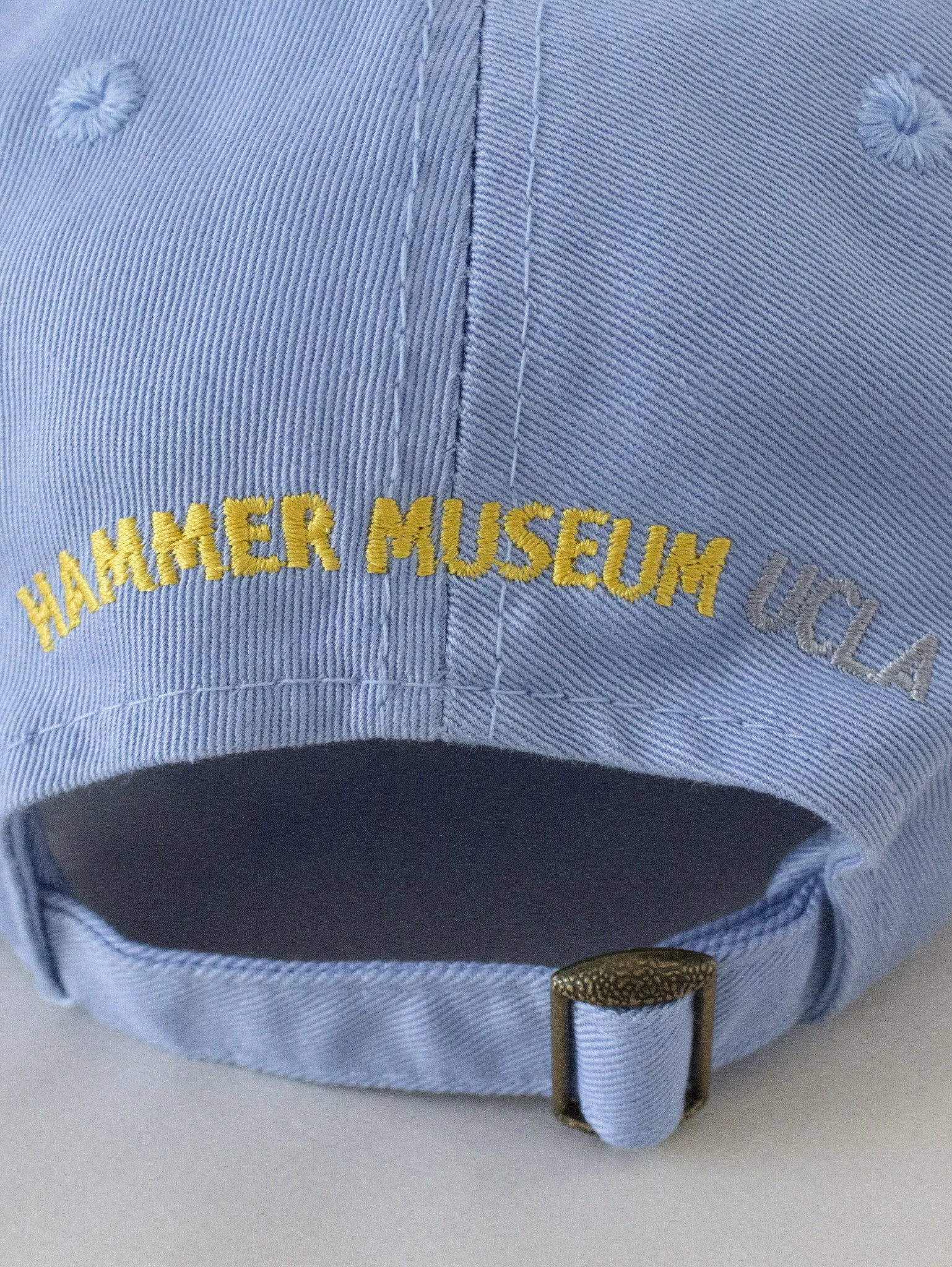 Hammer Hat Lt Blue with Yellow