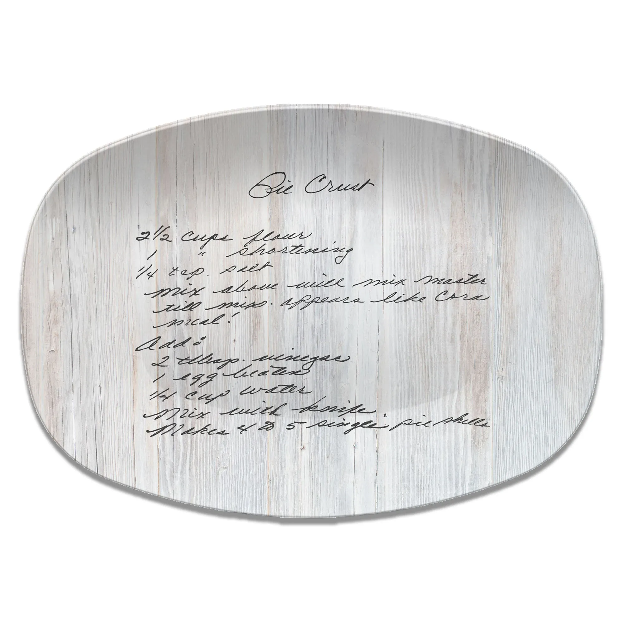 Handwritten Recipe Platter - Transfer Recipe Gift