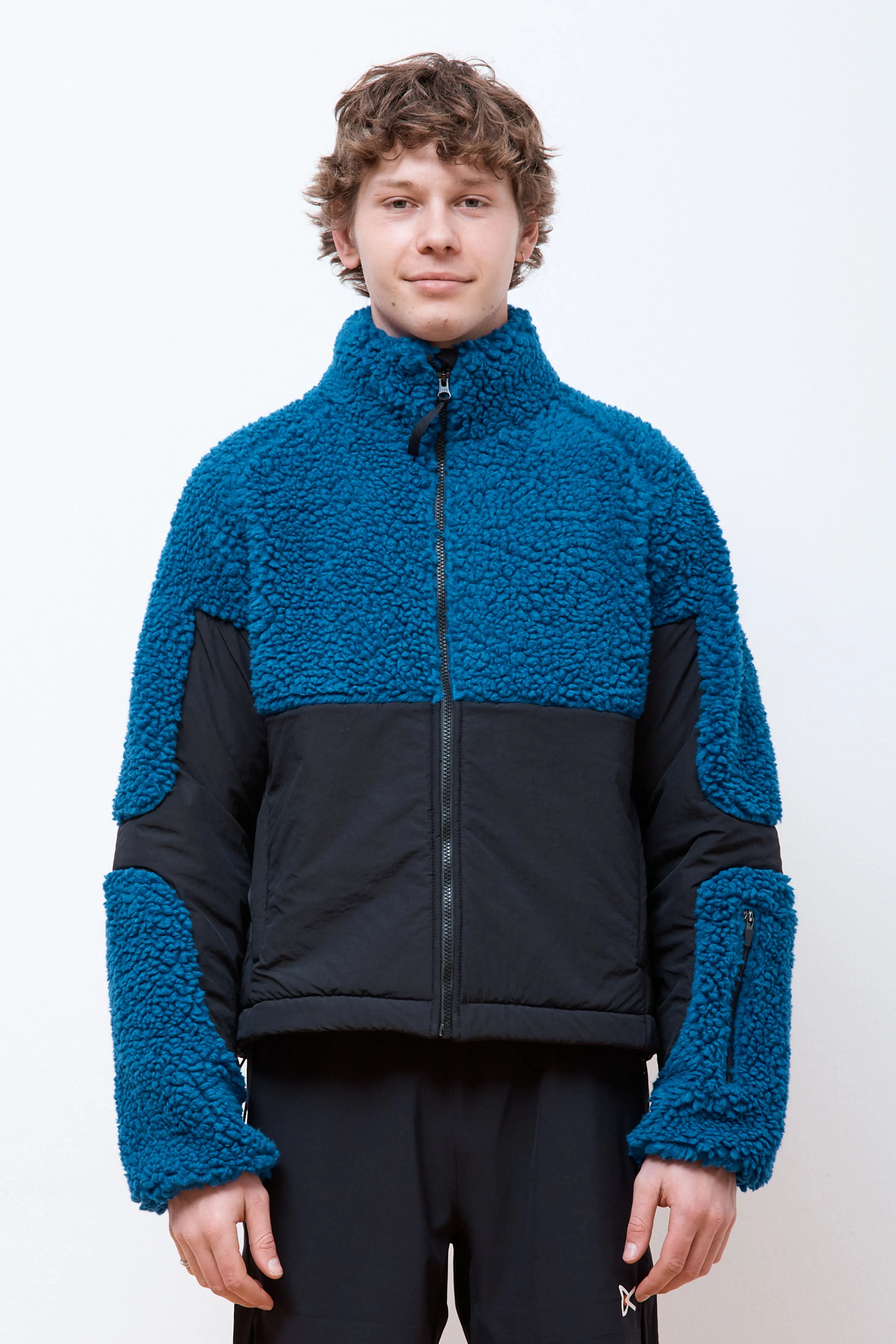 Heavy Duty Fleece Jacket Blueberry