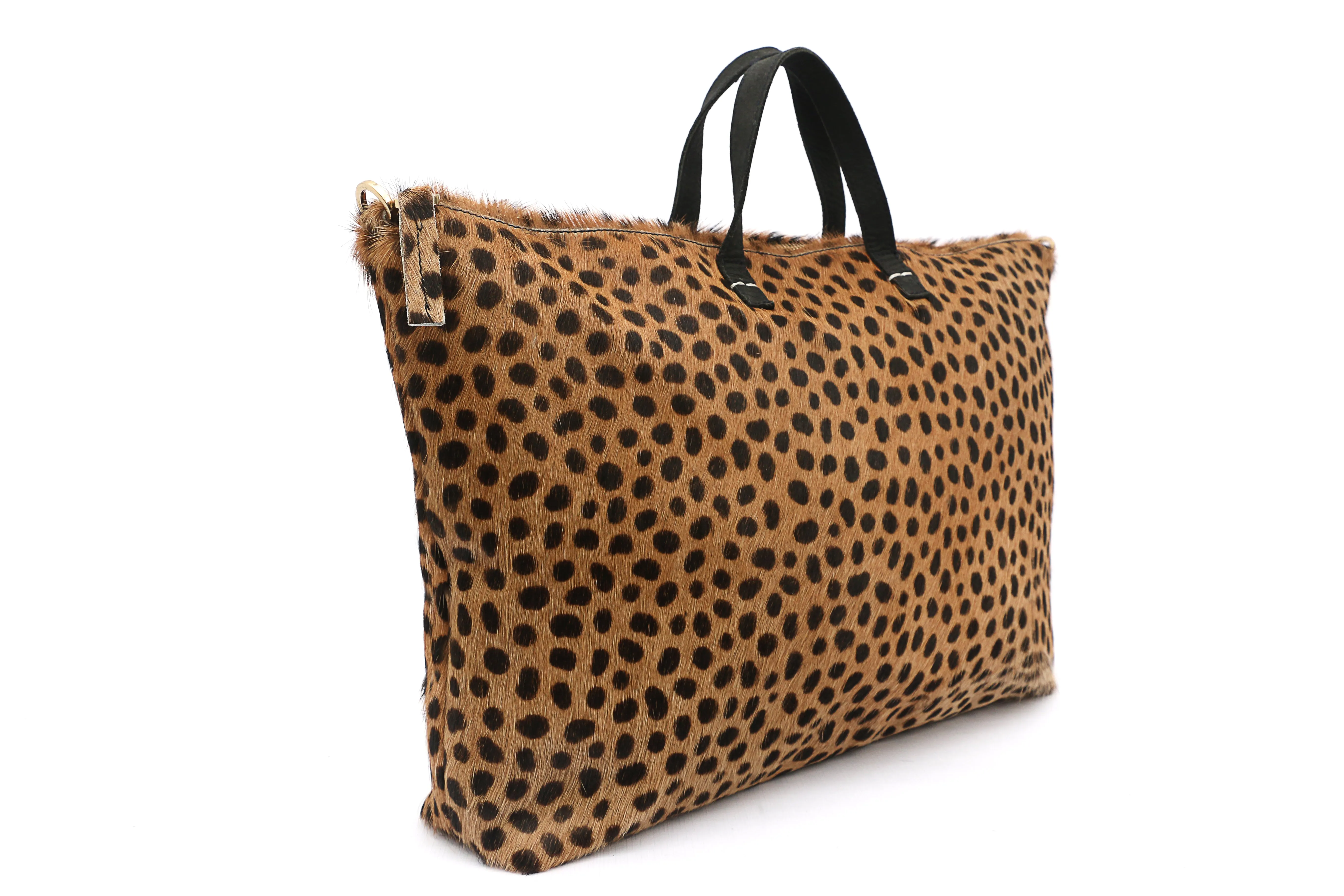 Leopard Print Weekend Travel Bag