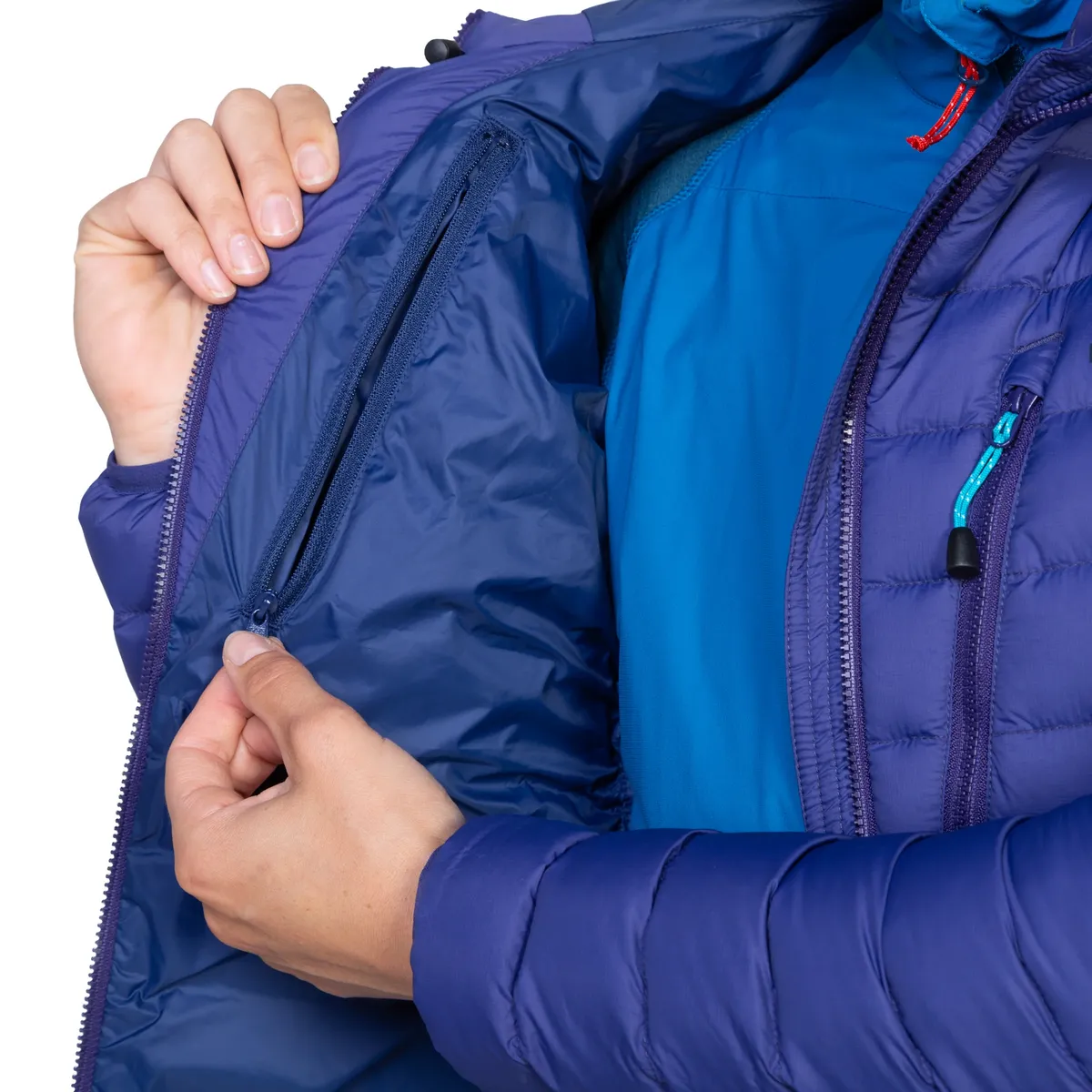 Mountain Equipment Women's Earthrise Hooded Down Insulated Jacket (Amethyst)