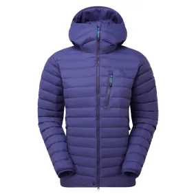 Mountain Equipment Women's Earthrise Hooded Down Insulated Jacket (Amethyst)