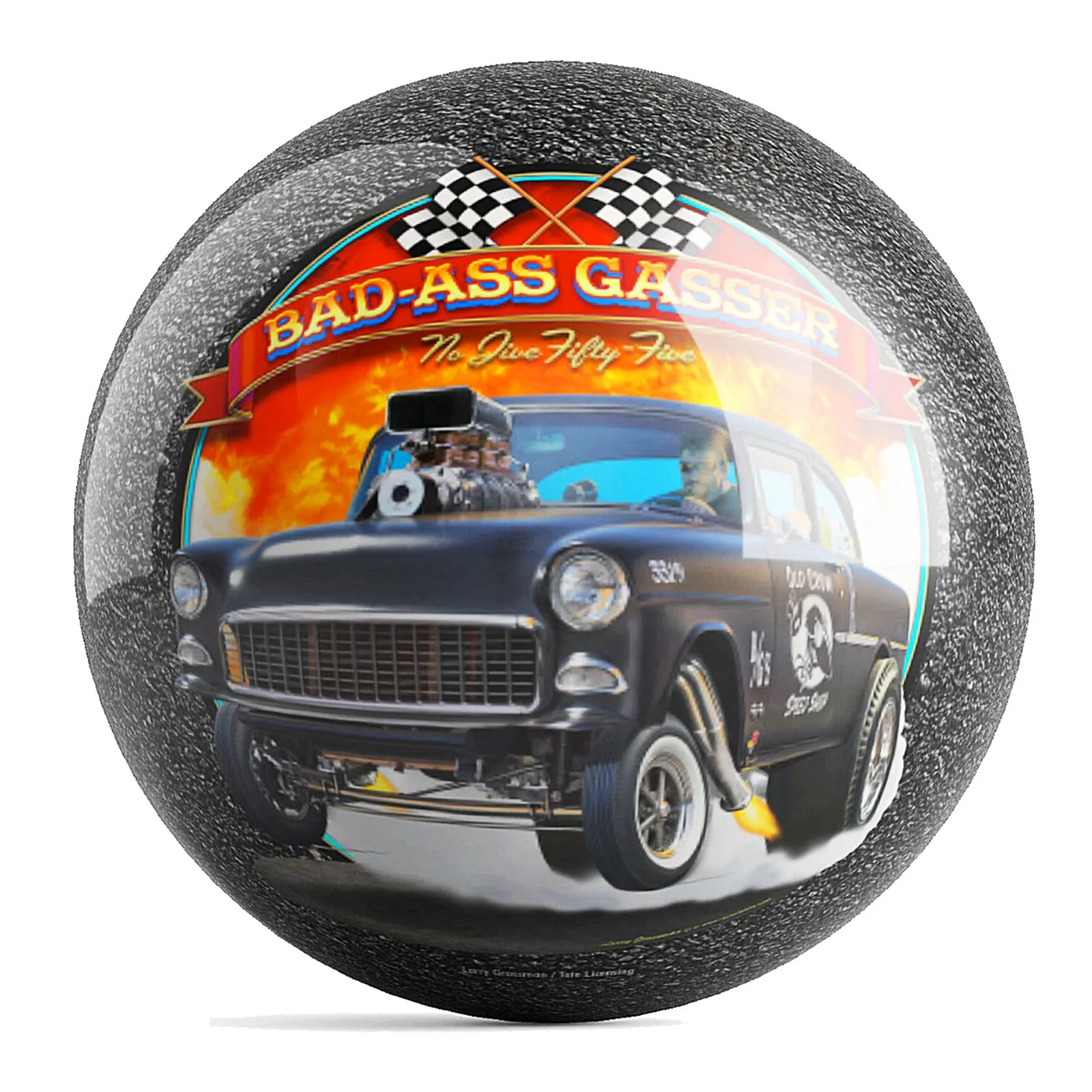 OnTheBallBowling Hot Rods Ball Bowling Ball by Larry Grossman