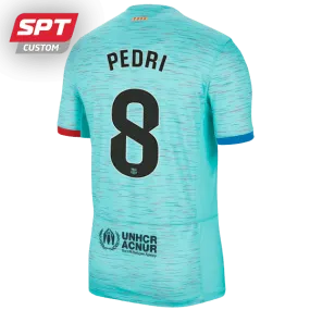 PEDRI #8 Barcelona Adults 3rd Jersey - 2023/24