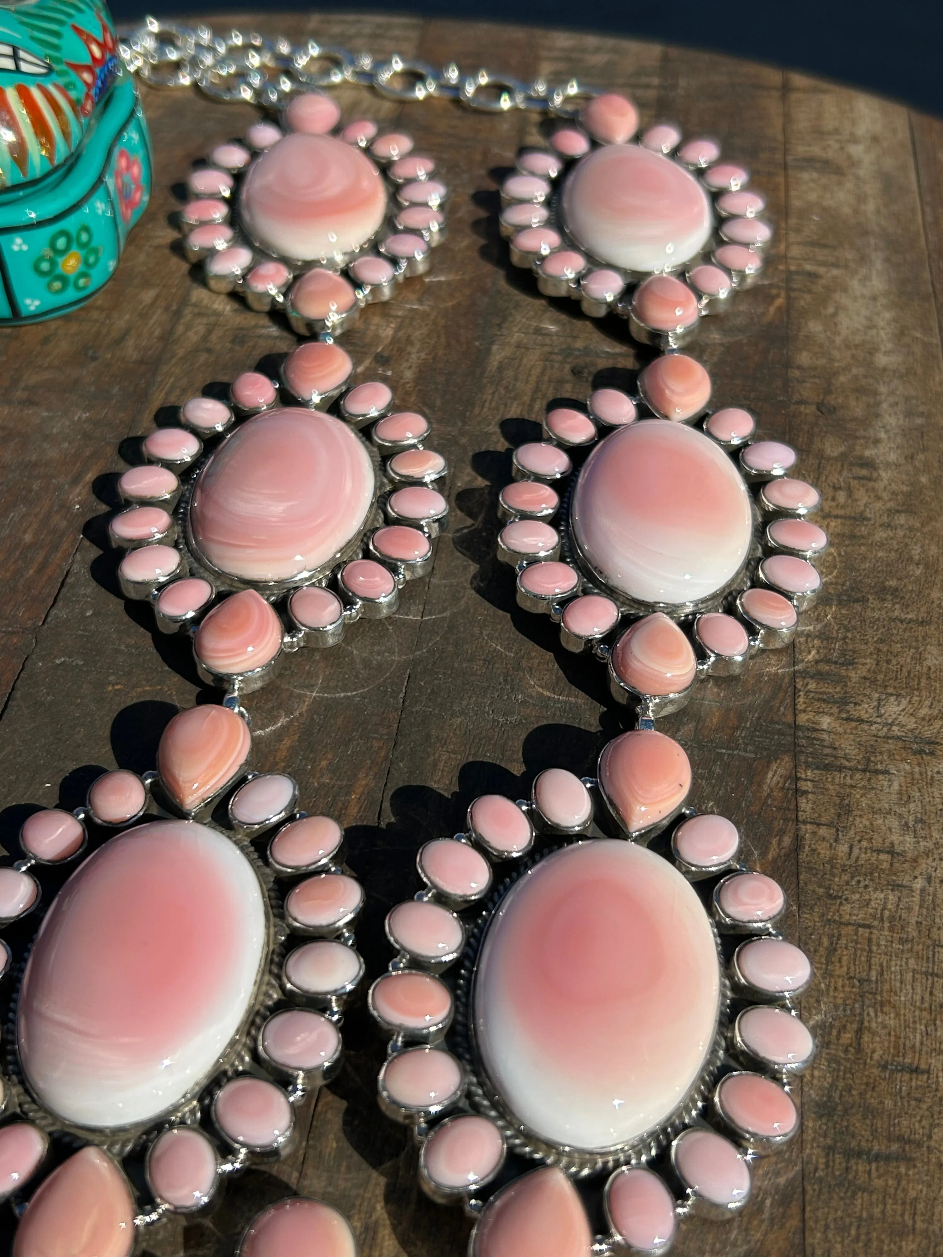 "Cotton Candy" Cluster Necklace