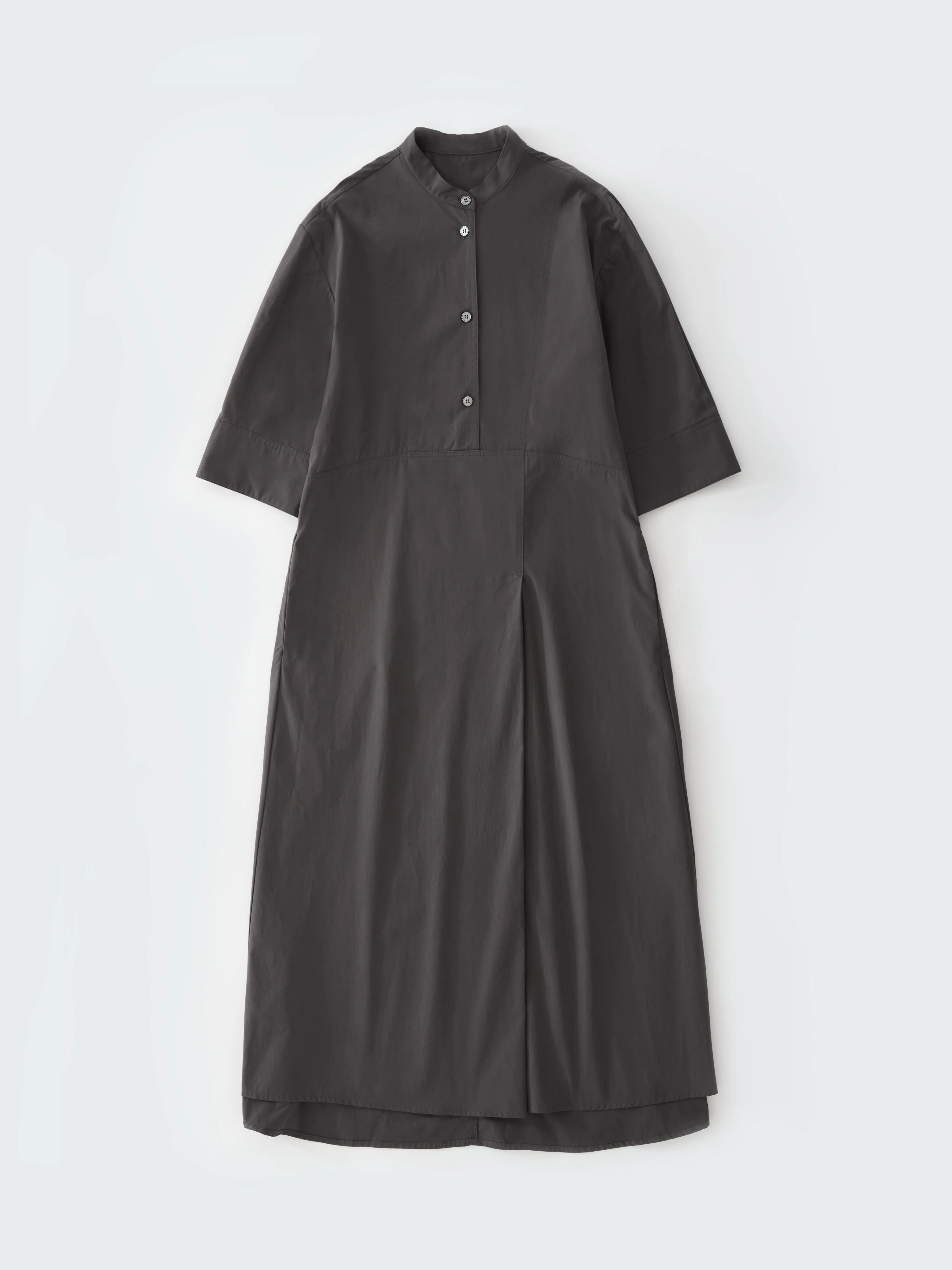 Sabo Cotton Dress in Asphalt