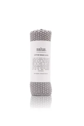 Salus - Cotton Wash Cloth - Grey