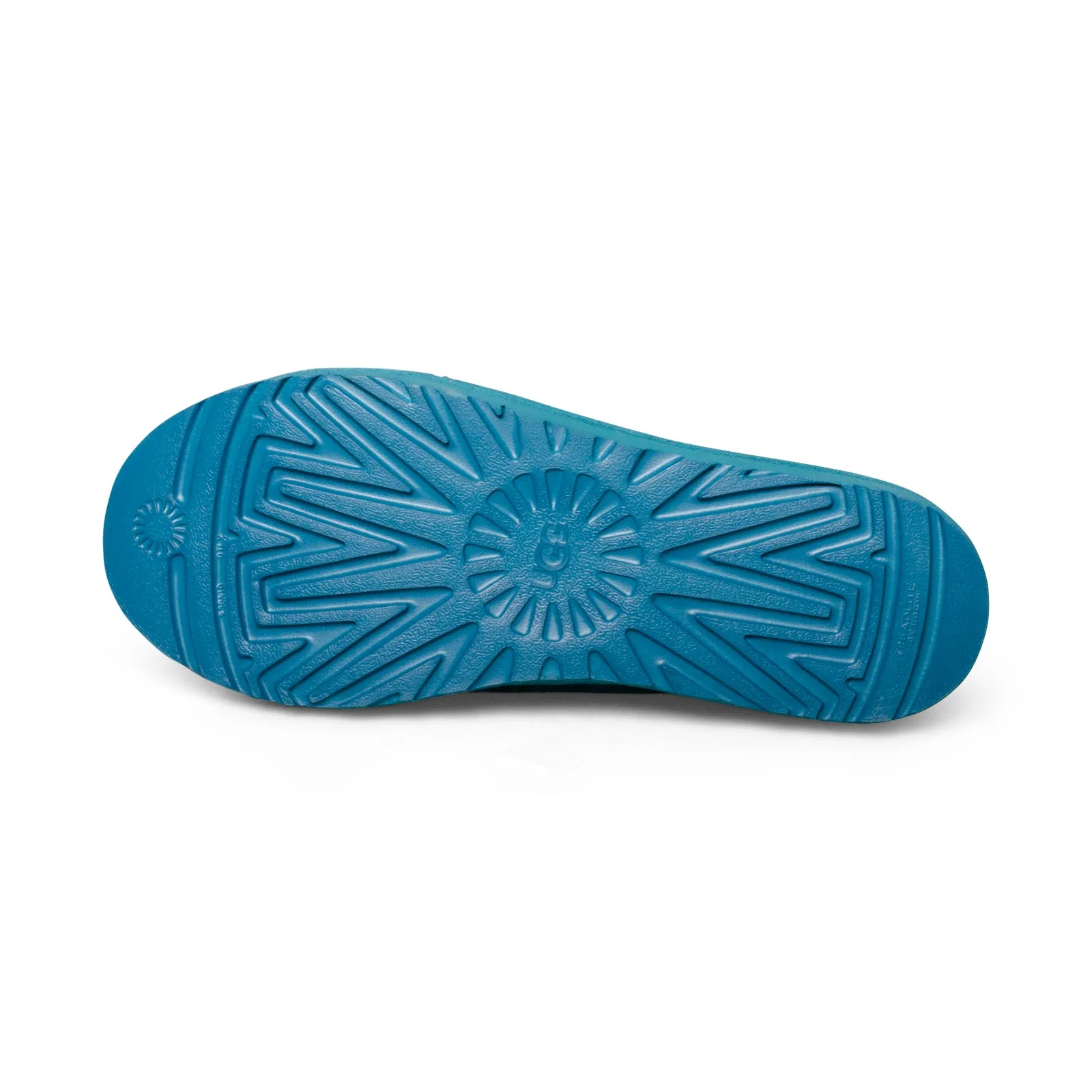 UGG Tasman Scatter Graphic Deep Teal Slippers - Men's