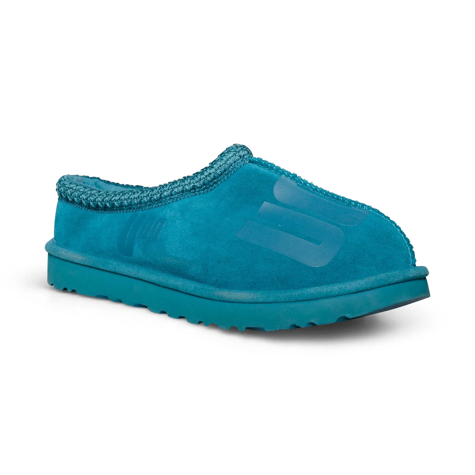 UGG Tasman Scatter Graphic Deep Teal Slippers - Men's