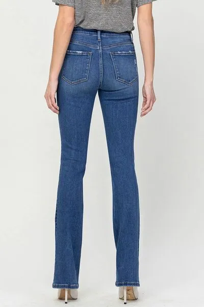 Vervet by Flying Monkey High Waist Bootcut Jeans (Online Exclusive)