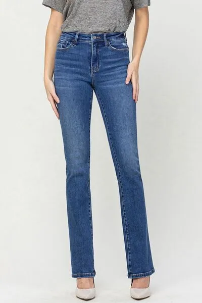 Vervet by Flying Monkey High Waist Bootcut Jeans (Online Exclusive)