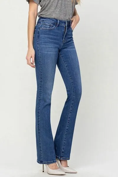 Vervet by Flying Monkey High Waist Bootcut Jeans (Online Exclusive)