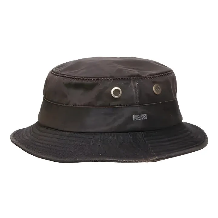 Weathered Cotton Waterproof Bucket Hat